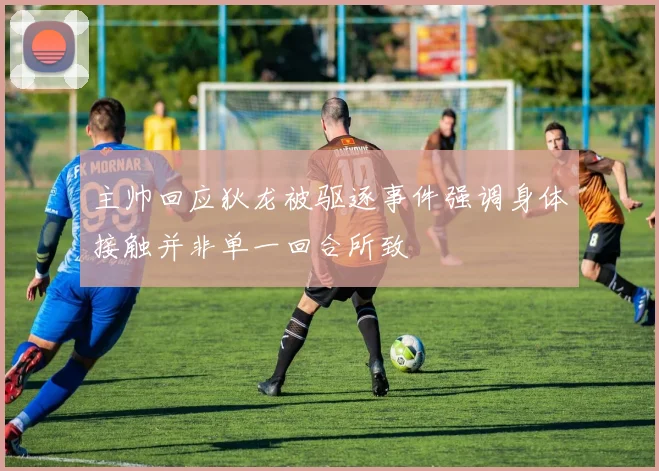 主帅回应狄龙被驱逐事件强调身体接触并非单一回合所致
